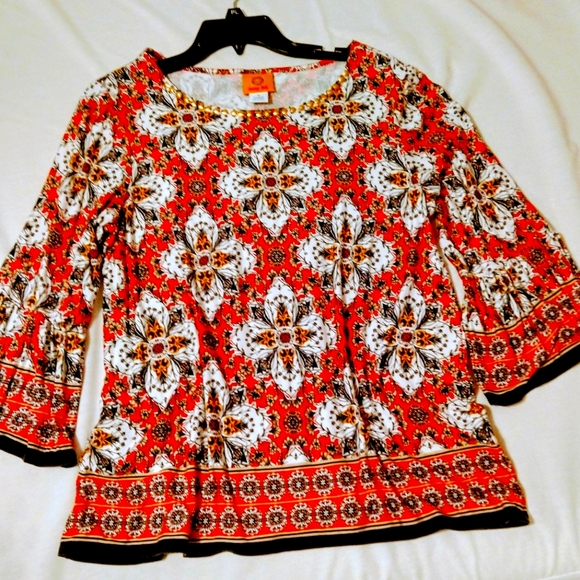 Ruby Road Knit Top - Picture 2 of 4